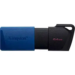 Флеш-накопичувач Kingston 64GB USB3.2 DataTraveler Exodia M Black/Blue (DTXM/64GB) - мініатюра 2