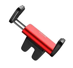 Автомобільний тримач Baseus Steel Cannon Air Outlet Car Mount SUGP-09 Red - мініатюра 8