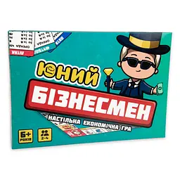 Настільна гра Юний Бізнесмен Strateg 30341 картки та тайли власності