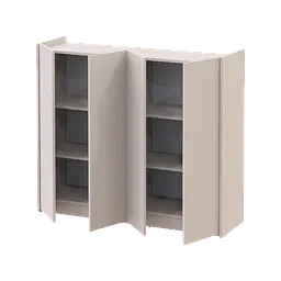 Тумба для взуття Doros Кассель Кашемір 4 ДСП 128х40х110 (41516213)