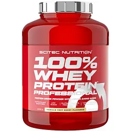 Протеїн Scitec Nutrition 100% Whey Protein Prof Ваніль Very Berry 1.816 кг (5999100021617)