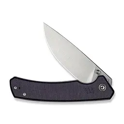 Ніж складаний туристичний Civivi Merit, (8.3 см) 14C28N / Micarta чорний - мініатюра 4