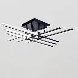 Стельова Led люстра Art X8661-12BK