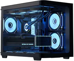 Корпус Aerocool P300C-G-BK-v1 ARGB Black (ACCS-PN02033.11)