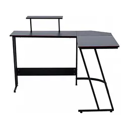 Комп'ютерний стіл GT Racer T-1741 Black (T-1741 (130x130x45x73) Black) - мініатюра 5