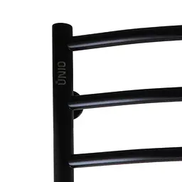 Рушникосушарка UNIO LDE W 1200-500-12 BLK Драбинка Дуга Еліт чорна (21553) - мініатюра 4