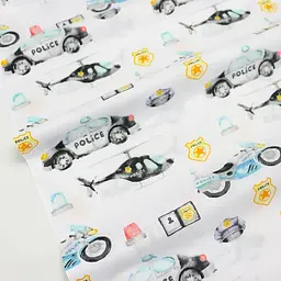Дитяча постіль Cosas Police без простирадла 110х140 см (PoliceTransport_140_2) - мініатюра 5