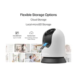 Камера відеоспостереження Mercusys IP-Камера MERCUSYS MC210 3MP N300 microSD motion detection (MC210) - мініатюра 2