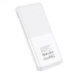 Портативна батарея Power Bank Hoco J75 Tresor 10000 mAh White - мініатюра 3