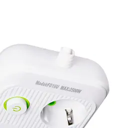 Мережевий фільтр-подовжувач Yiwu HP-5-21 LUXE F016U Yiwu на 3 розетки 6 USB 4,75 метри білий   - мініатюра 5