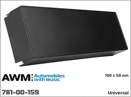 Декоративна заглушка для магнітоли 1 DIN AWM 781-00-159 - мініатюра 5