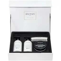 Набір для догляду волосся Balmain Revitalizing Care Set: шампунь 300 мл + кондиціонер 300 мл + маска 200 мл + гребінь