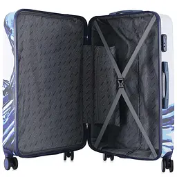 Валіза Semi Line 28" L White/Blue Print (T5653-3) - мініатюра 2