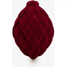 Новорічна іграшка міраж бархат M0017-2 Вишневий shop (2000999346941)
