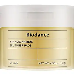 Гелеві тонер-пади для рівного тону Biodance Vita Niacinamide Gel Toner Pad 60 шт. - мініатюра 2