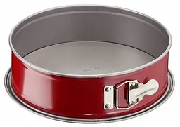 Форма для випікання Tefal DeliBake кругла знімне дно 19 см вуглецева сталь червоний kuh0014500 - мініатюра 2