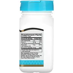Дієтична добавка Zinc Plus Vitamins C & B-6 Cherry 90 таблеток - мініатюра 2