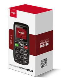 Мобільний телефон R182 Dual Sim Black Ergo teh0026456 - мініатюра 4