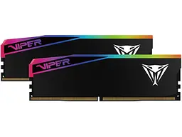 Модуль пам'яті Patriot 64 GB (2x32GB) DDR5 6000 MHz Viper Elite 5 Ultra RGB (VEUR564G6028K)