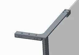Душова перегородка Koer SR SP02-100x200-TR-01 Walk-In прозоре скло Easy Clean 8 мм, хром KR5395, прозоре, хром - мініатюра 3