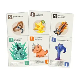 Настільна гра Geekach Games Малі веселі динозаври (Happy Little Dinosaurs) (укр.) (GKCH0284) - мініатюра 2
