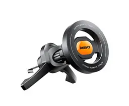Тримач для телефону в машину Remax RM-C14 Magnetic Airvent Car Holder Black