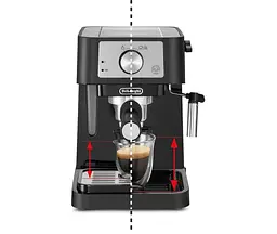 Кавоварка ріжкова Delonghi EC 260.BK [61908] - мініатюра 3