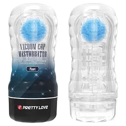 Мастурбатор Pretty Love Vacuum Cup прозорий