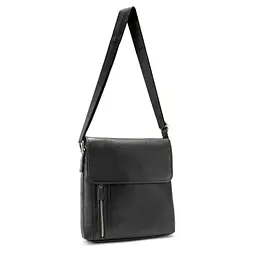 Месенджер чорний з клапаном Tiding Bag M56-17195A - мініатюра 5