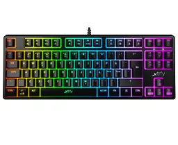 Механічна ігрова клавіатура Xtrfy XGK4 UA TKL Black RGB Kailh Red - мініатюра 1