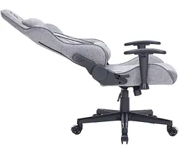 Ігрове крісло GamePro GC575FB Gray Fabric (GC575FG) - мініатюра 8