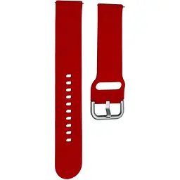 Ремінець DK CDK для Garmin Venu 2 Plus "L" 20mm Silicone Sport Band Classic (09651) (red) - мініатюра 2