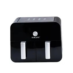Аерофритюрниця Sokany SK-10008, 10 л Чорний 2400 Вт - мініатюра 4