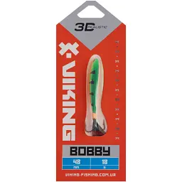 Бокоплав Viking Fishing Bobby 48mm 18.0g #04 Fire Perch - мініатюра 2