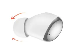 Навушники TWS (повністю бездротові) Xiaomi Redmi Buds 4 White (BHR5844CN) - мініатюра 3