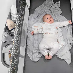 Пелюшка Lionelo Bamboo Swaddle Green Mint (LO-BAMBOO SWADDLE GREEN MINT) - мініатюра 4