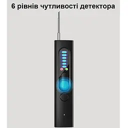 Детектор жучків, прихованих камер і магнітів - антижучок 3 в 1 з ліхтариком Savetek X13 (GS-R39) (100967) - мініатюра 4