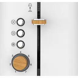 Тостер ECG ST 2768 Timber White - мініатюра 5