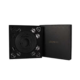 Набір для бондажу LOCKINK 8-Bondage-Straps Restraint Set, чорний 8 ременів з натуральної шкіри - мініатюра 6