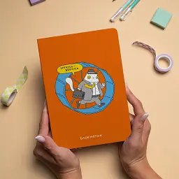 Блокнот в крапку ORNER х MALIUNOK «Кручусь-верчусь» - мініатюра 4