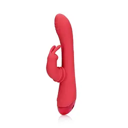 Вібратор-кролик Loveline Brighto Red, 22.5 см (червоний)
