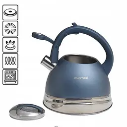 Чайник зі свистком Kamille KM-0861 3.0 л - мініатюра 2