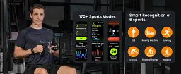 Смарт-годинник Kospet Tank X2 Ultra у протиударному тактичному корпусі black (16978) - мініатюра 13