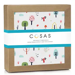 Пелюшка багаторазова Cosas непромокаюча Trees Color 50x70 см, зелена