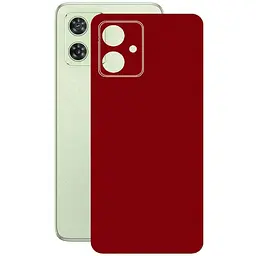 Защитная пленка StatusSKIN для Motorola Moto G54 5G Корпус Винил Металлик красный