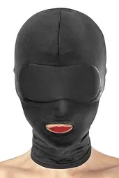 Капюшон для БДСМ Fetish Tentation Open Mouth Hood з відкритим ротом - мініатюра 2