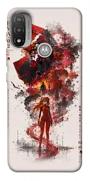 TPU чохол Demsky Red eclipse для Motorola Moto E20