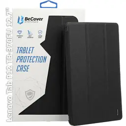 Чохол до планшета BeCover Smart Case Lenovo Tab P12 TB-370FU 12.7" Black (709878)