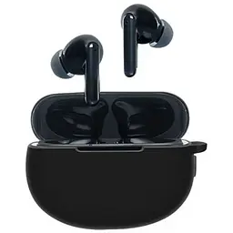 Чохол-накладка DK Silicone Candy Friendly з карабіном для Oppo Enco X (black)