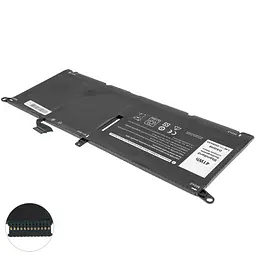 Акумулятор Dell DXGH8 (XPS 13 7390, 9370, 9380) 7.6V 5500 mAh Black - мініатюра 2